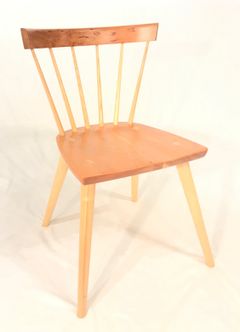 Amish Bradford Mid-Century Modern Side Chair