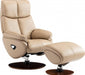 BarcaLounger Alicia Pedestal Recliner with Ottoman in Capri Nomad image