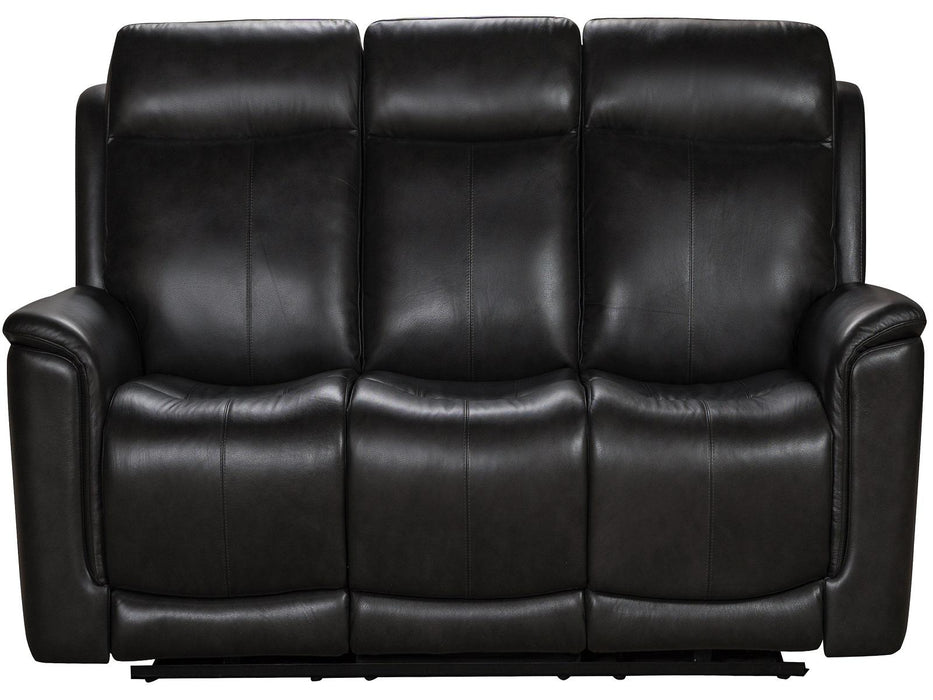 BarcaLounger Burbank Reclining Sofa w/ Power Headrest in Matteo-smokey gray image