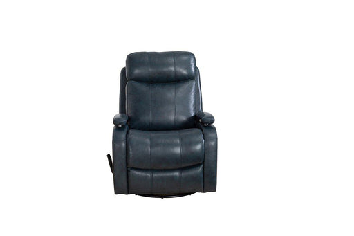 BarcaLounger Duffy Swivel Glider Recliner in Sapphire Blue 8-3610 image