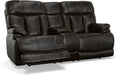 Clive Power Reclining Loveseat with Console & Power Headrests & Lumbar image
