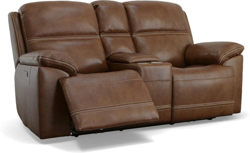 Jackson Power Reclining Loveseat with Console & Power Headrests image