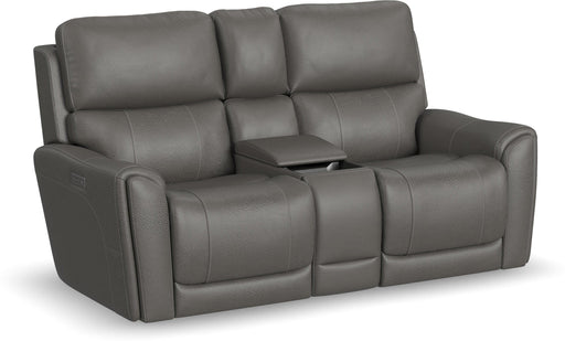 Carter Power Reclining Loveseat with Console & Power Headrests & Lumbar image