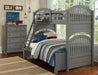 Hillsdale Furniture Lake House Adrian Twin over Full Bunk Bed in Stone image