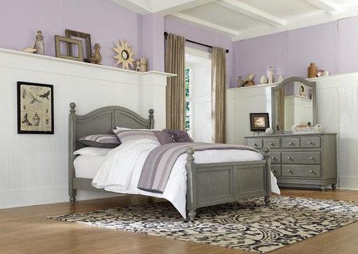 Hillsdale Furniture Lake House Payton Full Arch Bed in Stone image