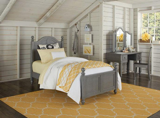 Hillsdale Furniture Lake House Payton Twin Arch Bed in Stone image