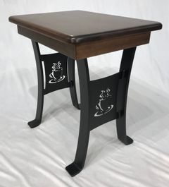 Amish Monarch II Collection Mission Chairside Table