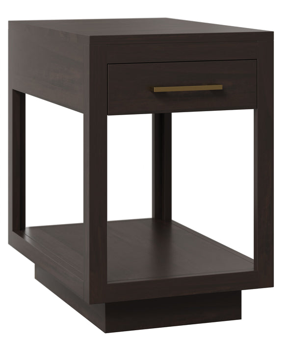 Amish Modesto Contemporary Chairside Table