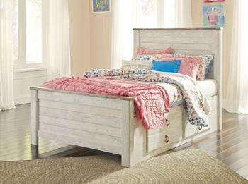 Willowton Bed with 2 Storage Drawers