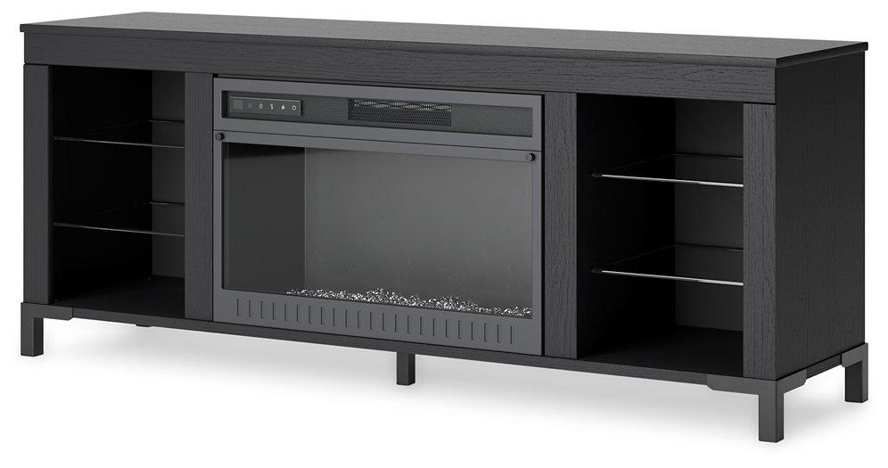 Cayberry 3-Piece Entertainment Center with Electric Fireplace