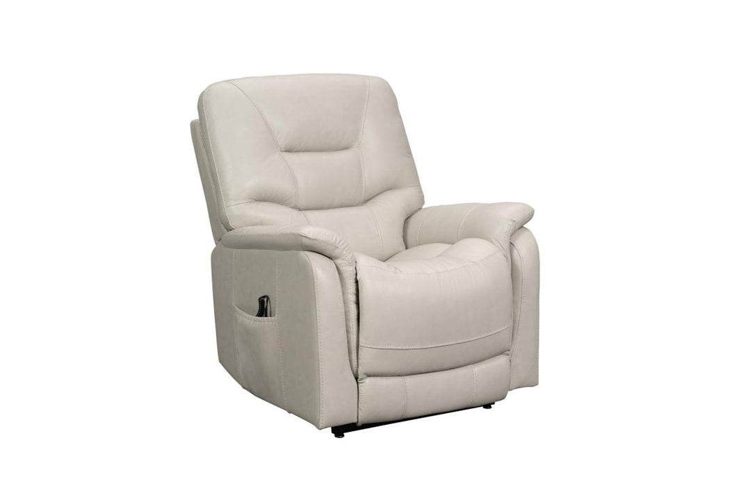 BarcaLounger Lorence Lift Chair Recliner with Power Head Rest in Venzia Cream