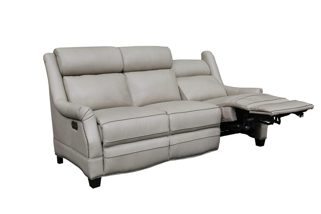 BarcaLounger Warrendale Power Reclining Sofa w/Power Head Rests in Cream