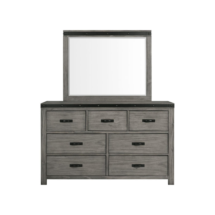 Wade 7-Drawer Dresser & Mirror Set