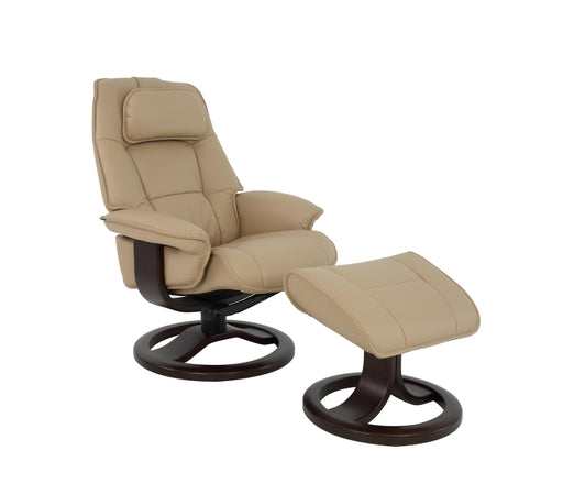 Classic Comfort Collection 360501 Small Recliner with Footstool image