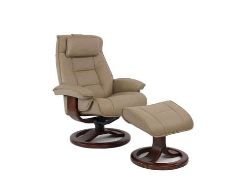 Classic Comfort Collection 910502 Small Recliner with Footstool image