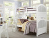 Hillsdale Furniture Lake House Adrian Twin over Twin Bunk Bed in White image