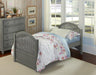 Hillsdale Furniture Lake House Adrian Twin Panel Bed in Stone image