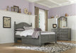 Hillsdale Furniture Lake House Payton Full Arch Bed with Storage in Stone image