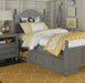 Hillsdale Furniture Lake House Payton Twin Arch Bed with Storage in Stone image