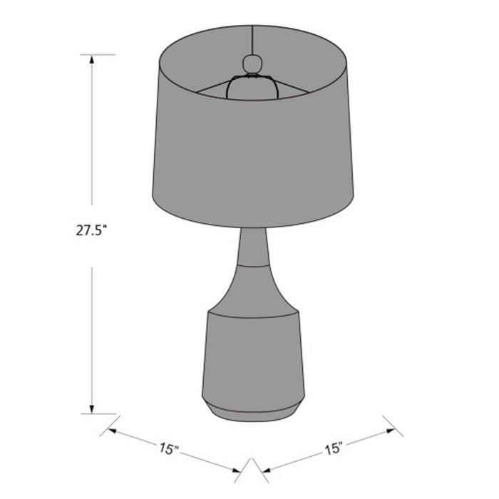 Surya Kent Table Lamp