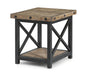 Flexsteel Carpenter End Table in Rustic Gray image