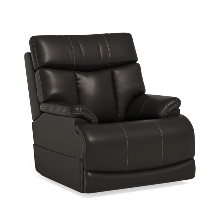 Flexsteel Clive Power Recliner with Power Headrest and Lumbar image