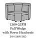 Flexsteel Latitudes Astra Leather Full Wedge w/Power Headrest image