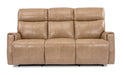 Flexsteel Latitudes Holton Leather Power Reclining Sofa w/Power Headrests image