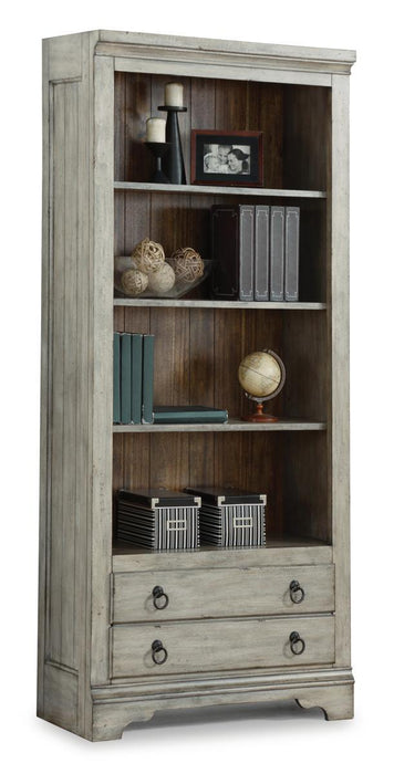 Flexsteel Plymouth File Bookcase in Two-Tone image