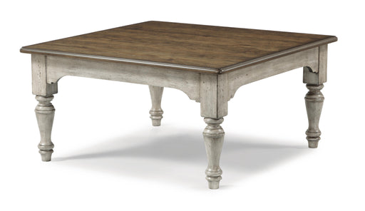 Flexsteel Plymouth Square Cocktail Table in Two-Tone image